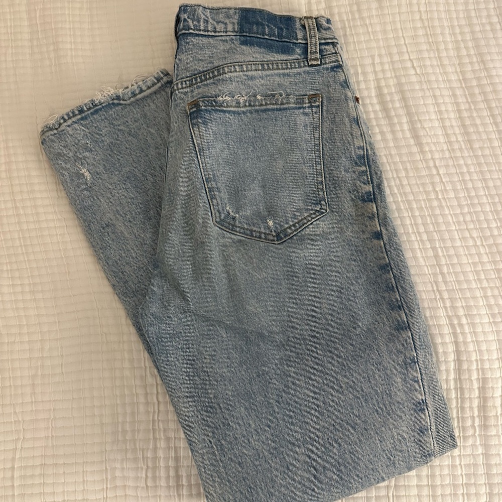 Abercrombie- The 90’s straight ultra high rise